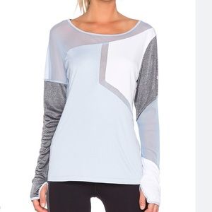 Splits59 Olivia Matrix long sleeve workout top
